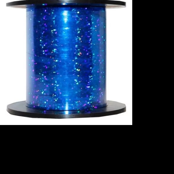 LISTON CURLING 1 HOLOG. AZUL REY COLOR-S 100M. ROLLO